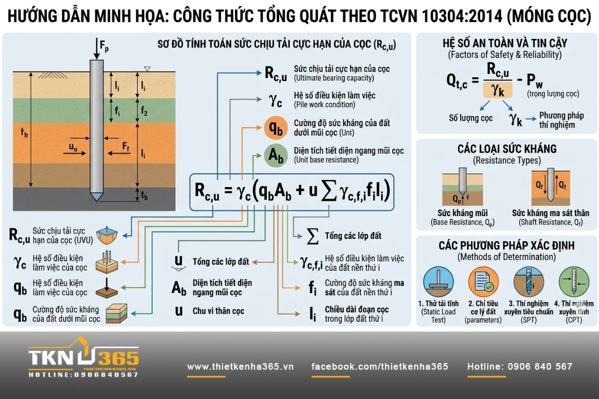 sức chịu tải của cọc