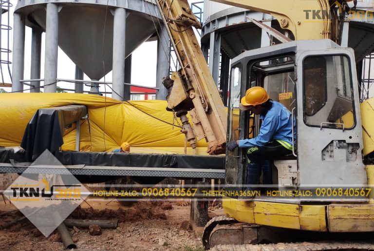 Phương pháp thổi rửa cọc khoan nhồi hiệu quả 2025