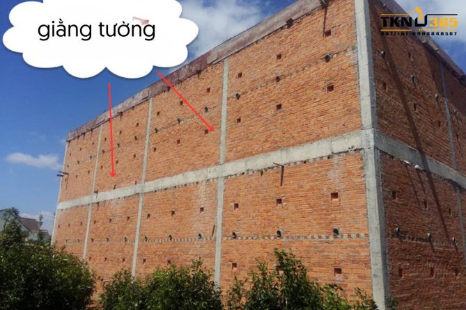 Giằng tường là gì?