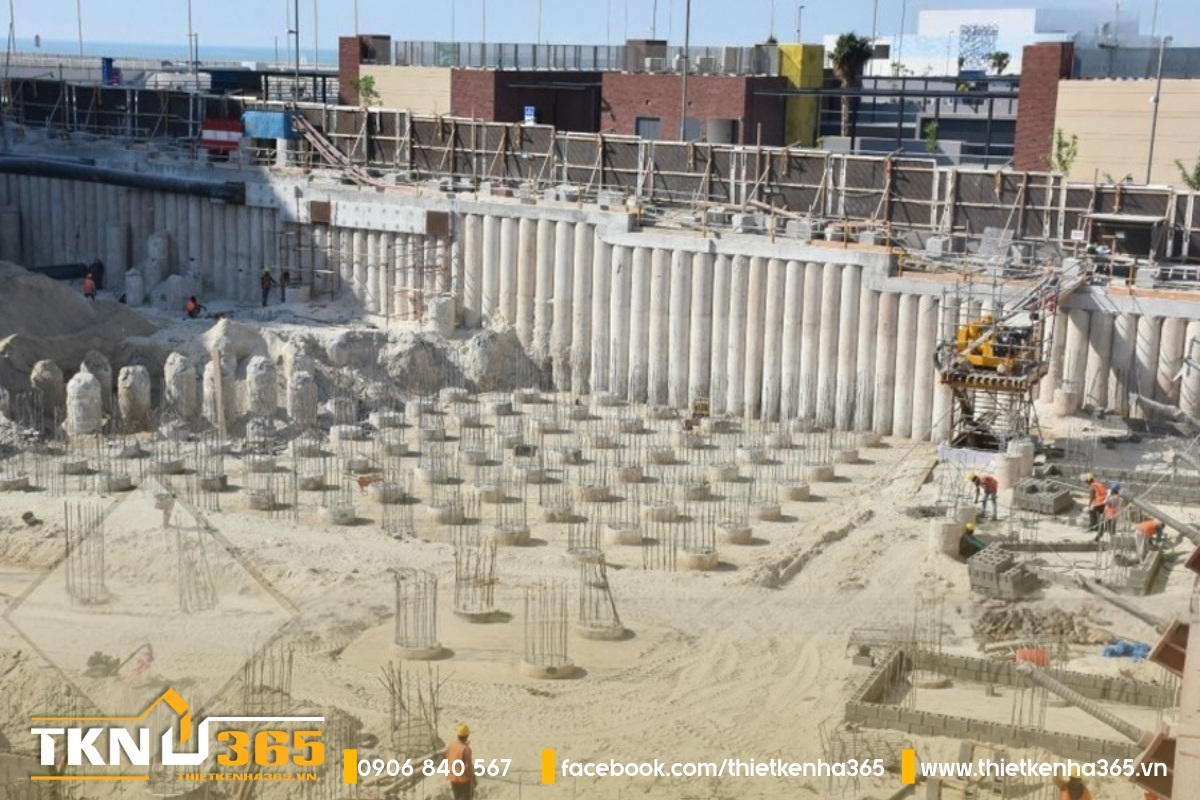 Tường vây barrette có sức chịu tải  rất lớn