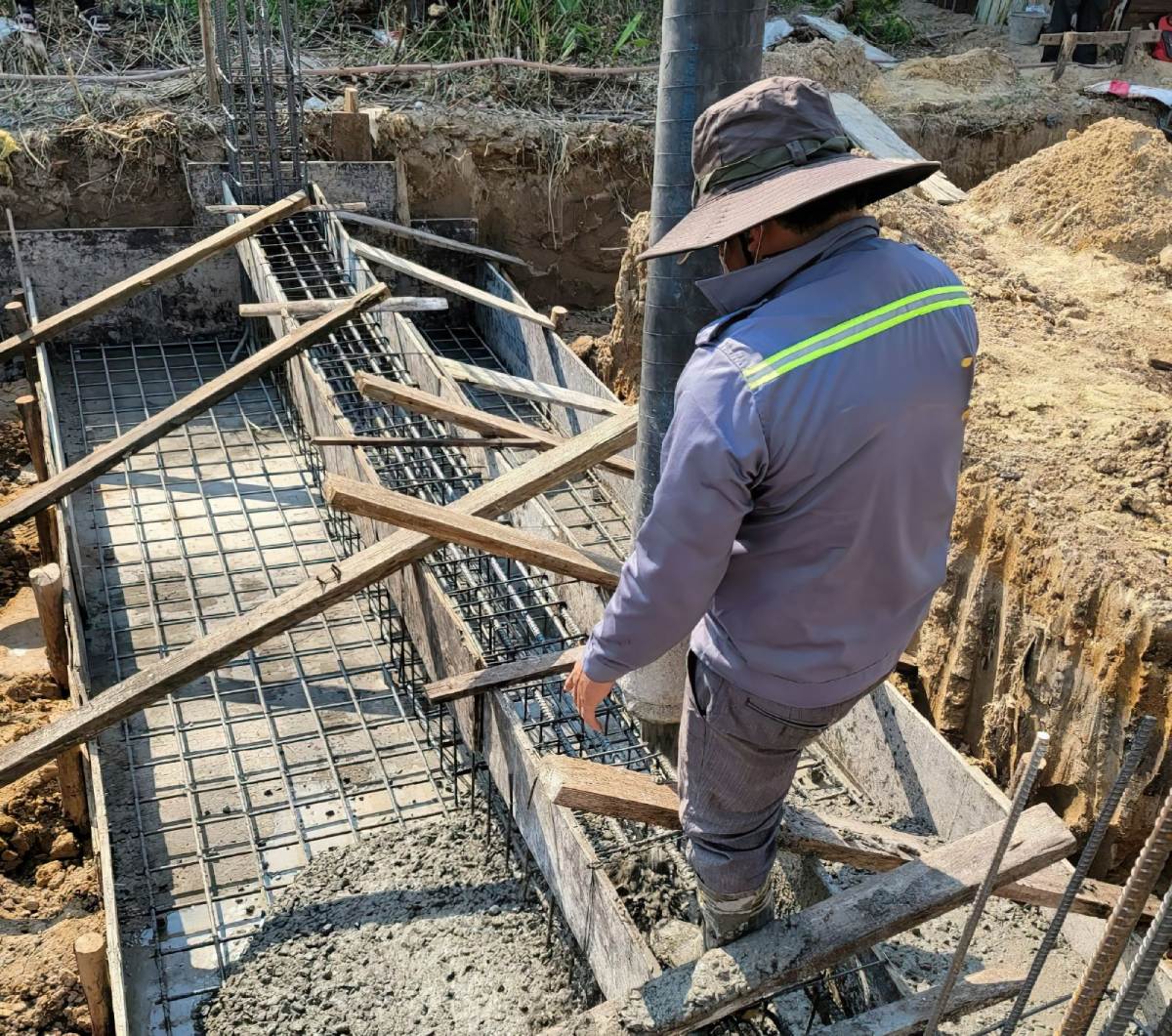 Biện pháp thi công móng nhà liền kề 2