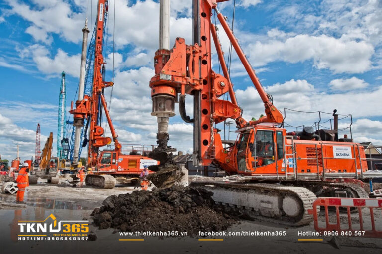 Các loại máy khoan cọc nhồi: ưu và nhược điểm từng loại