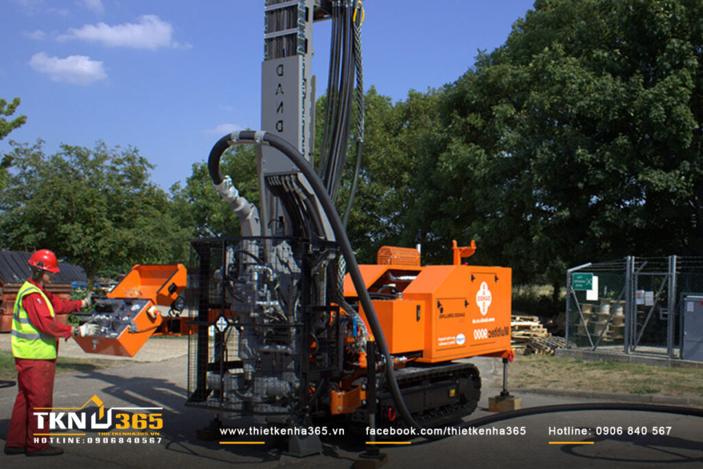 Khoan cọc nhồi có áp lực ngược được sử dụng rộng rãi cho các công trình có yêu cầu về nền móng sâu, ổn định cao và địa chất phức tạp.