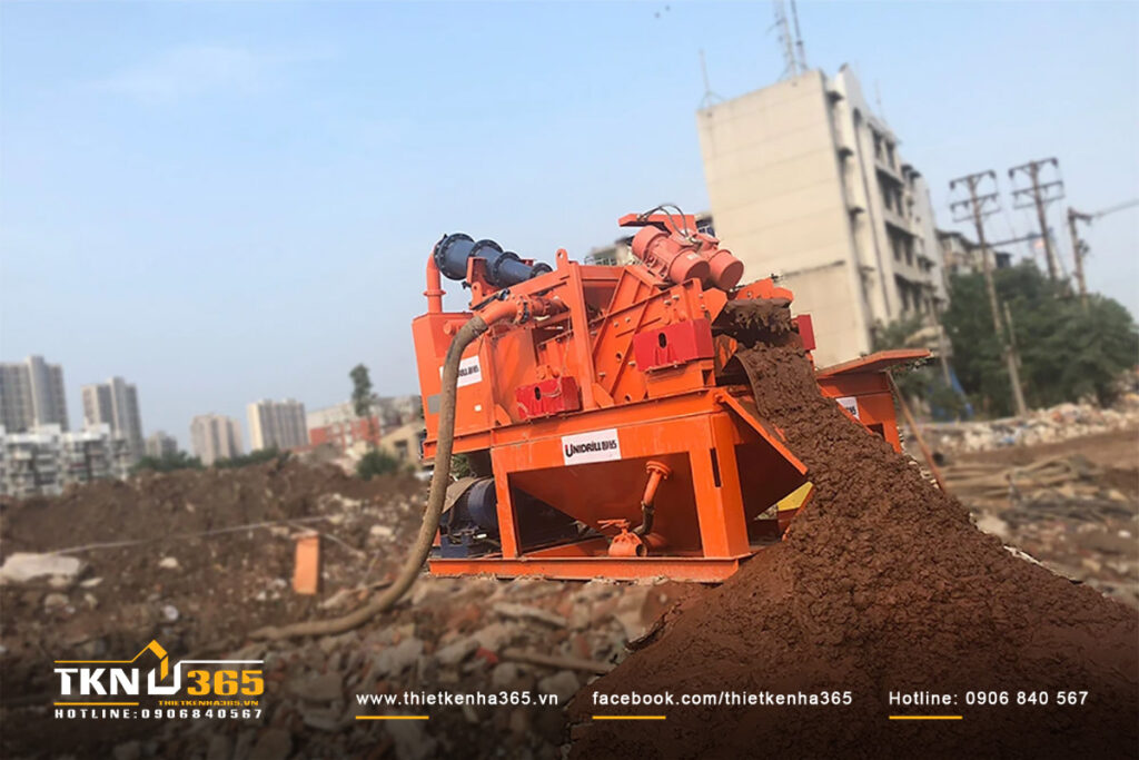 Việc sử dụng máy tách cát không chỉ giúp duy trì tính ổn định của dung dịch khoan mà còn trực tiếp nâng cao độ bền và khả năng chịu tải của cọc khoan nhồi.