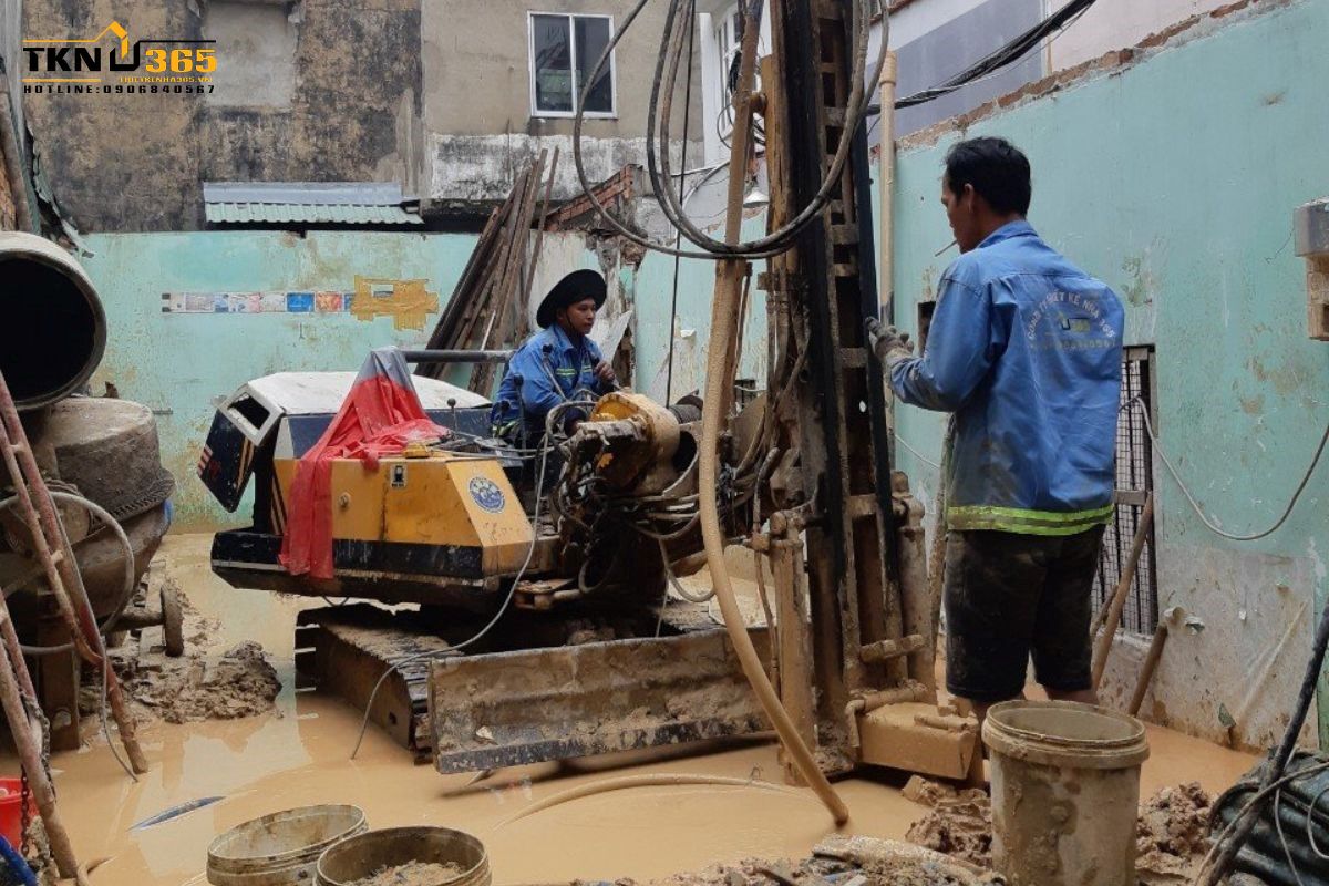 Chi phí thi công sẽ phụ thuộc nhiều vào địa chất thực tế, chiều sâu khoan và quy mô công trình.