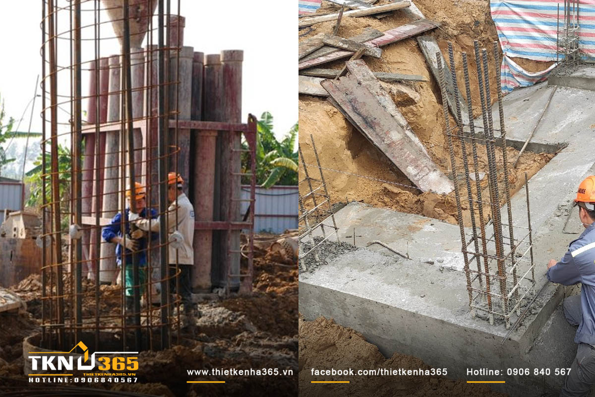 So sánh khoan cọc nhồi với móng băng: Trường hợp sử dung mỗi loại