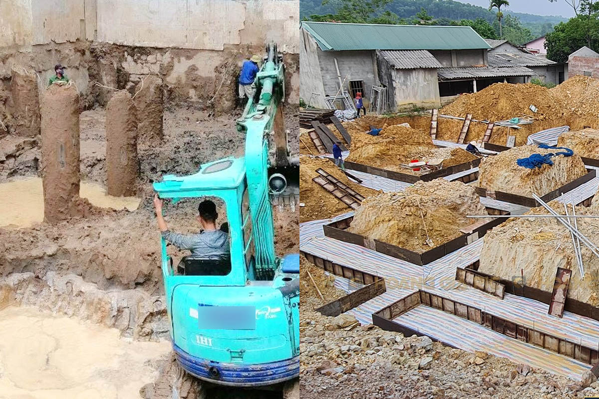 So sánh khoan cọc nhồi với móng băng: nên sử dụng loại nào?