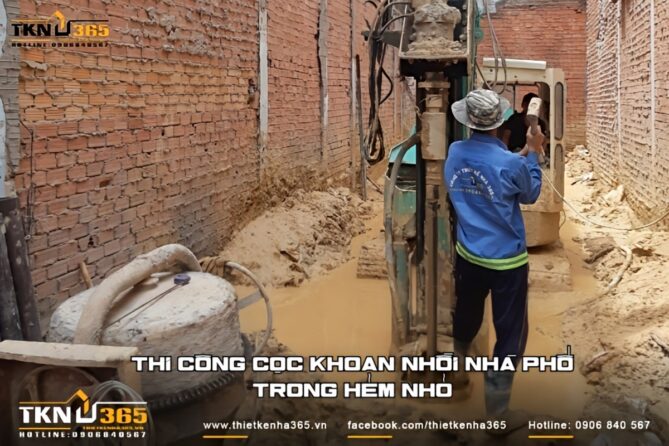 Lưu ý khi thi công khi nhà ở hẻm nhỏ.